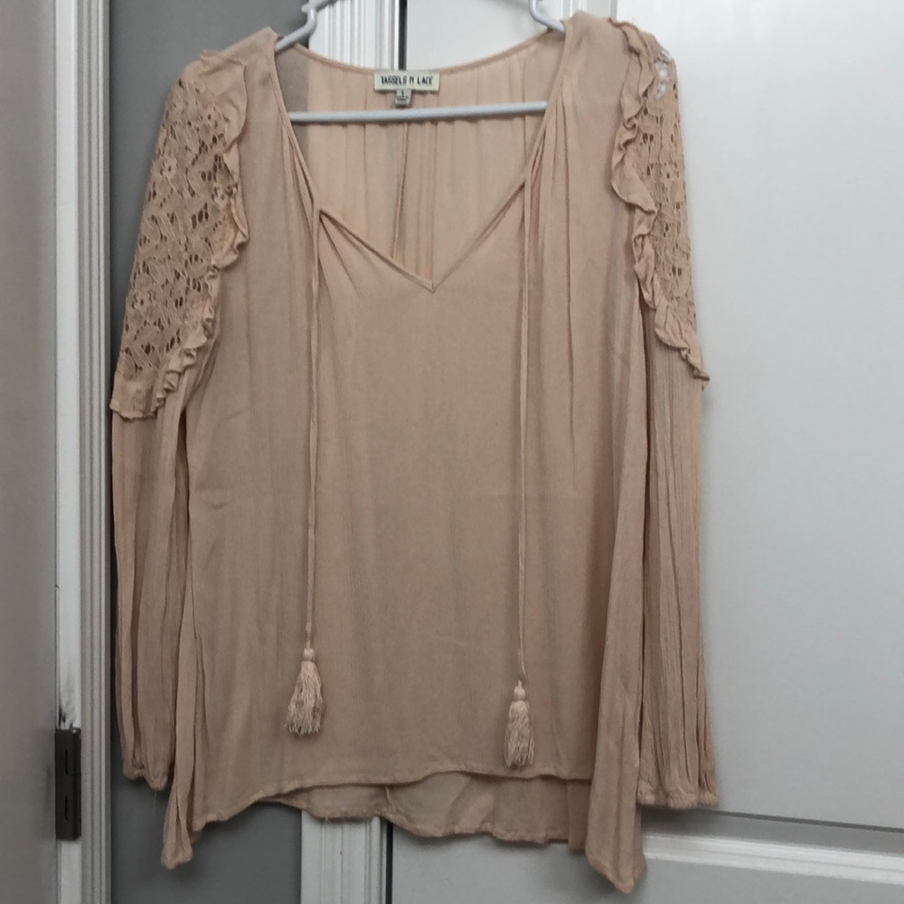 Peach Blouse